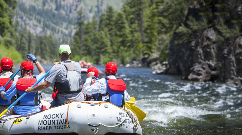 Whitewater Rafting Rocky Mountain